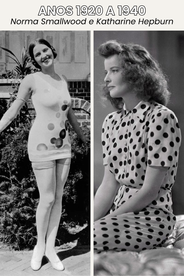 A história da estampa poá ao longo dos séculos 5 Estampa poá história: anos 1920 a 1940