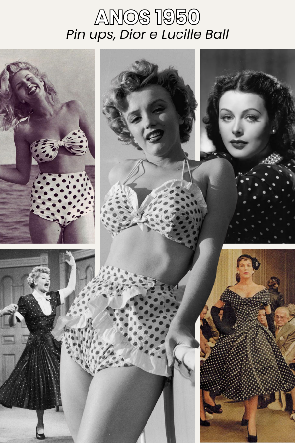 A história da estampa poá ao longo dos séculos 6 Estampa poá história: anos 1950