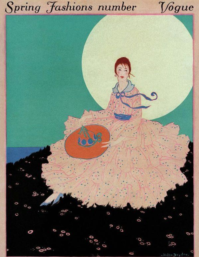 A história da estampa poá ao longo dos séculos 2 Estampa poá história: publicações da Vogue do início do século XX