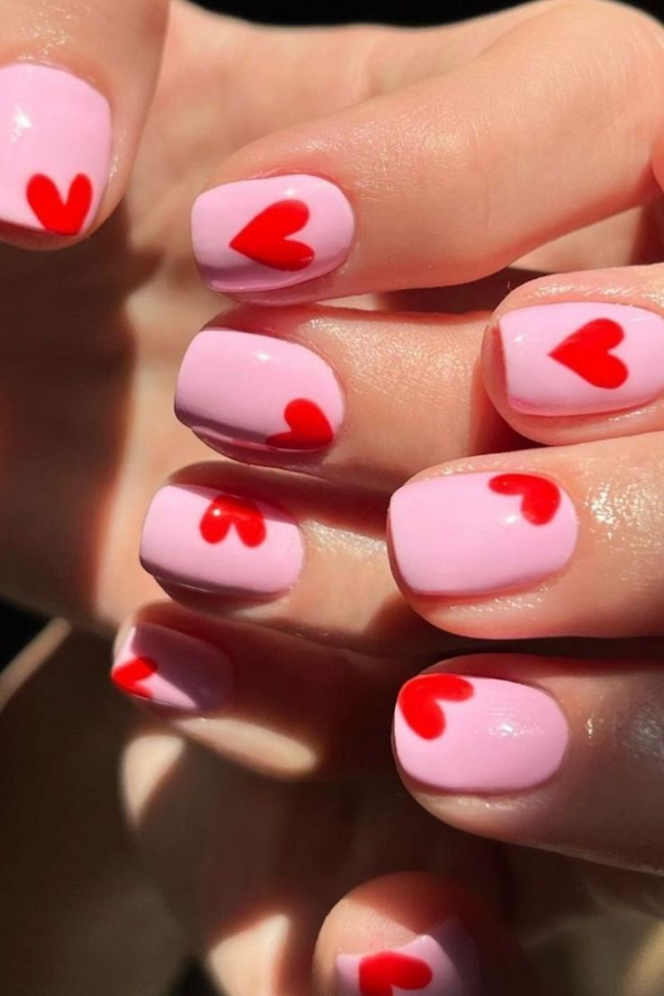 unhas decoradas para natal delicadas