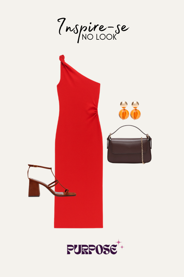 Vai usar vestido vermelho no Natal 2025? Nós ajudamos a deixar seu look ainda mais estiloso! 17 vestido vermelho cea