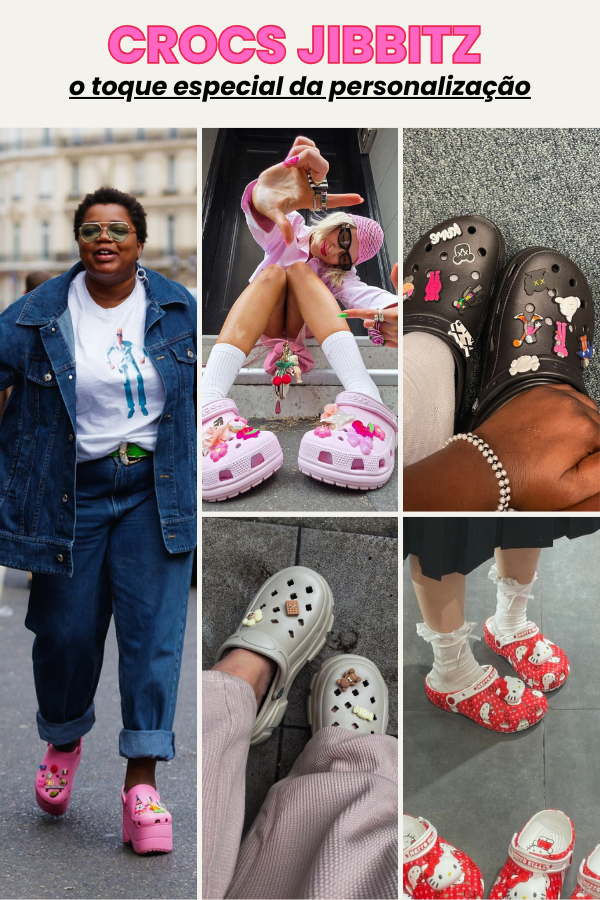 Looks com Crocs: como usar o calçado que virou tendência em 2026 6 Looks com Crocs