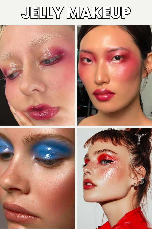 Maquiagens de Carnaval 2026: tendências criativas para ousar, brilhar e se divertir na folia 2 Maquiagens para Carnaval 2026 efeito jelly