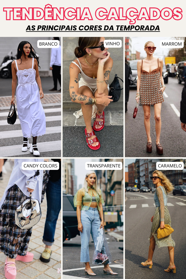 tendência calçados verão 2026