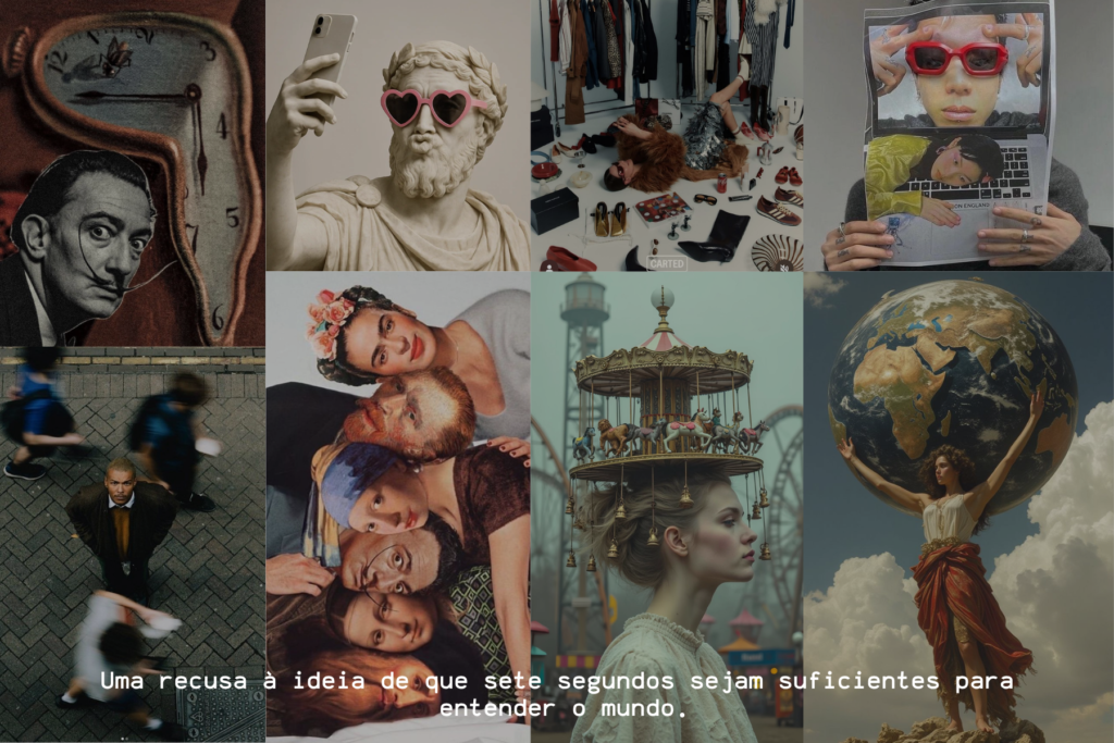 Menos feed, mais referência: brain rot, a estética intelectual e o que isso tudo tem a ver com moda 2 brain rot